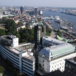 Außenansicht Hafen Hamburg
