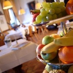 Breakfast room within restaurant Walfisch
