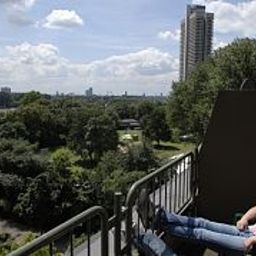 Ausblick City-Hostel Riehl Jugendherberge