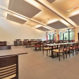 Frühstücksraum im Restaurant City-Hostel Riehl Jugendherberge