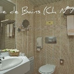 Badezimmer Hotel du Midi Charme & Affaires