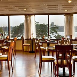 Sala colazione nel ristorante Sofitel Cairo Maadi Towers & Casino
