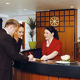 Empfang Goldenes Rad City Partner Hotel