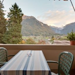 Ausblick Waldhotel Unspunnen