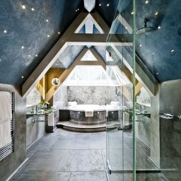 Camera da bagno Grand Hotel Bellevue