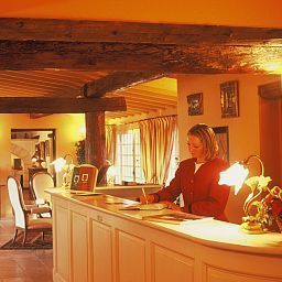 Recepcja Auberge de Cassagne & Spa