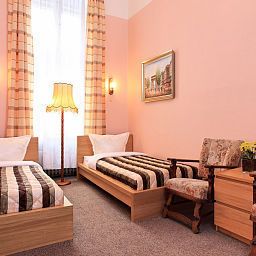 Habitación Cortina Hotel-Pension