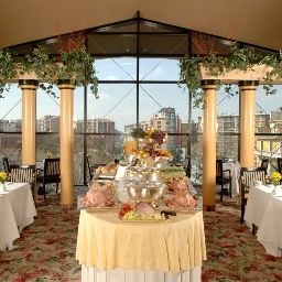 Sala colazione nel ristorante Antares Rubens
