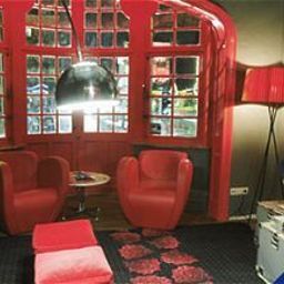 Vista all'interno Monty Small Design