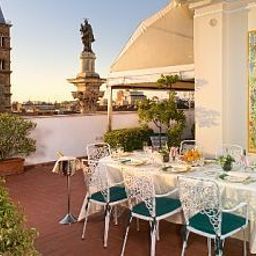 Breakfast room within restaurant Mecenate Palace