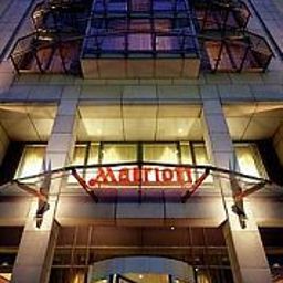 Vue extérieure Leipzig Marriott Hotel