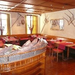 Sala colazione nel ristorante Lenzburg