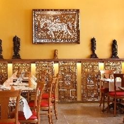 Sala colazione nel ristorante Spalenbrunnen