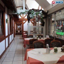 Sala colazione nel ristorante Landhaus Schaaf