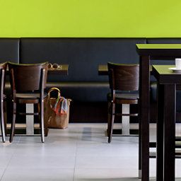 Frühstücksraum im Restaurant ibis Koeln Leverkusen