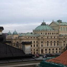 Widok z hotelu Elektor