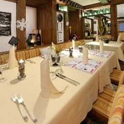 Sala colazione nel ristorante Matterhorn Valley Hotel Hannigalp Fotos