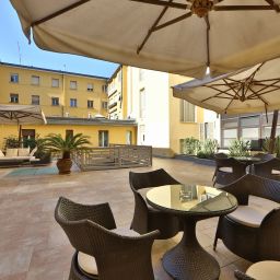 Terrasse Best Western Premier Hotel Cappello D'Oro