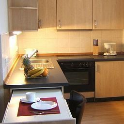 Cocina Amary City Residence Apartments