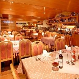 Sala colazione nel ristorante Bristol