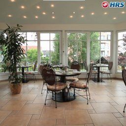 Breakfast room within restaurant Schöngarten Garni