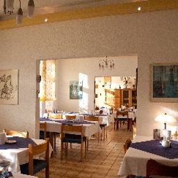 Sala de desayuno Haus Der Handweberei Fotos