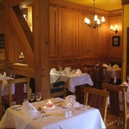 Sala colazione nel ristorante Red Cow Moran