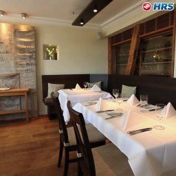 Salle du petit-déjeuner située dans le restaurant Rebers Pflug