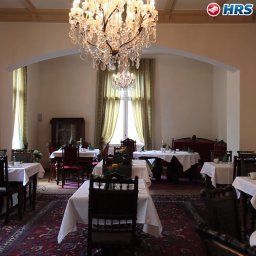 Sala de desayuno en el restaurante Potsdam Pension