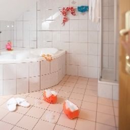Camera da bagno Herbst Familienhotel