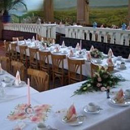 Sala de banquetes Weisser Schwan Land-gut-Hotel Fotos