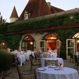 Terrasse Chateau des Vigiers Le Vigier