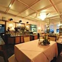 Sala de desayuno en el restaurante Heldt Appart-Hotel Fotos
