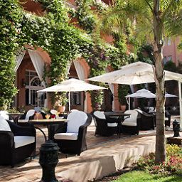 Salle du petit-déjeuner située dans le restaurant Sofitel Marrakech Lounge and Spa