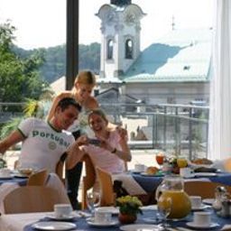 Frühstücksraum AllYouNeed Hotel Salzburg