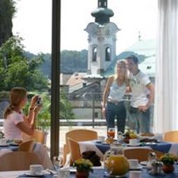 Frühstücksraum AllYouNeed Hotel Salzburg