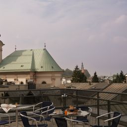 Terrasse AllYouNeed Hotel Salzburg