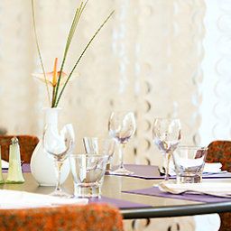 Frühstücksraum im Restaurant Novotel Paris Est