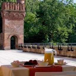 Sala de desayuno Castello di Carimate Hotel & Spa