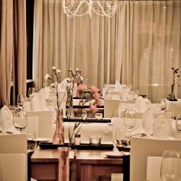 Breakfast room within restaurant Q! Maria Theresia