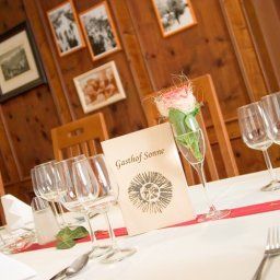 Sala colazione nel ristorante Sonne Fotos