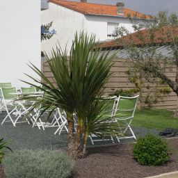 Jardin P'tit dej-HOTEL Royan - Corinna