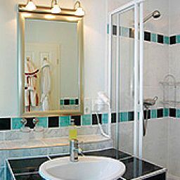 Bathroom Forsthaus Remstecken Waldhotel