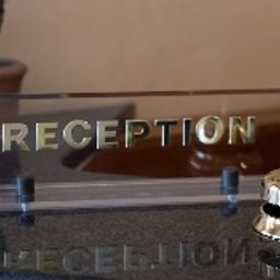 Recepción Unaway Hotel Occhiobello Fotos