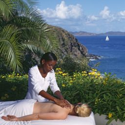 Obszar spa Rosewood Little Dix Bay