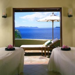 Obszar spa Rosewood Little Dix Bay