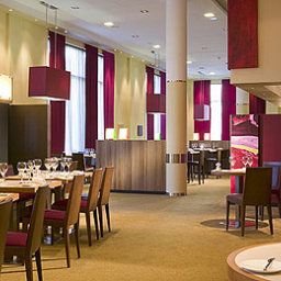 Sala colazione nel ristorante Novotel London Greenwich