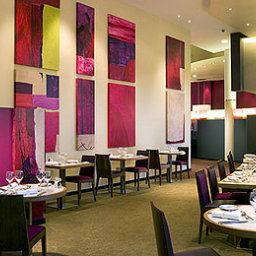 Sala colazione nel ristorante Novotel London Greenwich