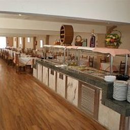 Sala colazione nel ristorante Kristal