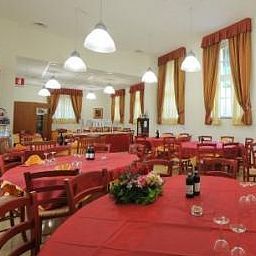 Sala colazione nel ristorante Foresteria di Volterra Fotos